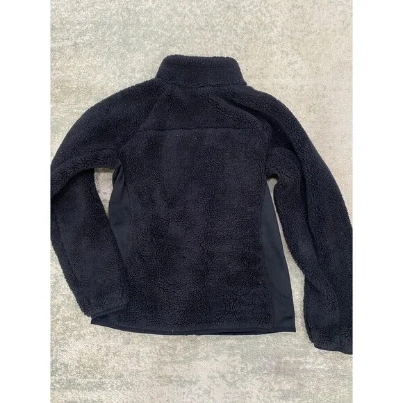 Columbia Sherpa Size M Sherpa Full Zip Fleece Jacket Women’s Black Outdoors - Picture 5 of 5
